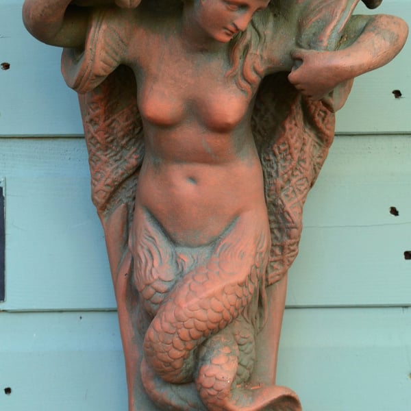 Mermaid Corbel Plaque 