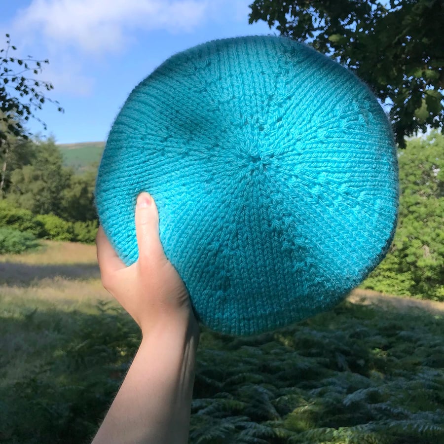 Blue Moon Chunky Cushion Knitting Pattern