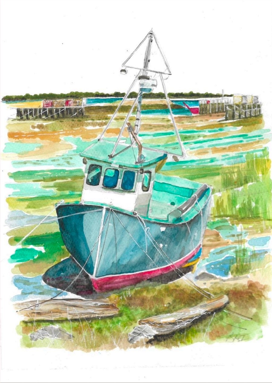 Waiting for the tide