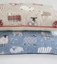 Blue  Sheep Cushion Cover - Image 4