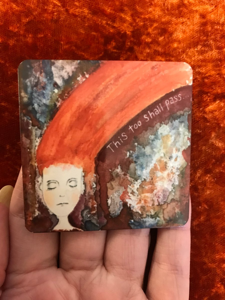 Magnet "This too shall pass"