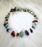 Multicoloured stone bracelet