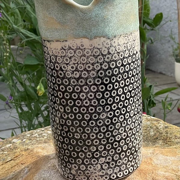 Hand built vase.
