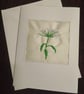 Card with Embroidery