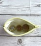 Small Coin Purse with Abstract Blossom - Image 7