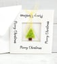 Merry Christmas Card with Removeable Christmas Tree Hanging Decoration