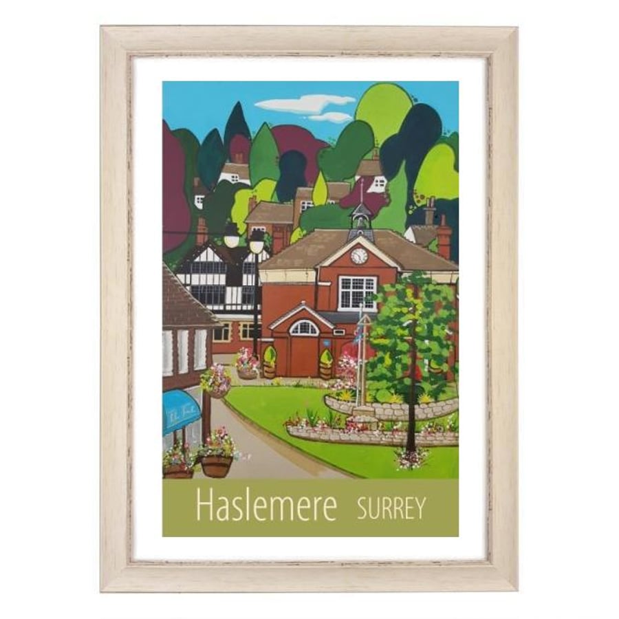 Haslemere, Surrey - White frame