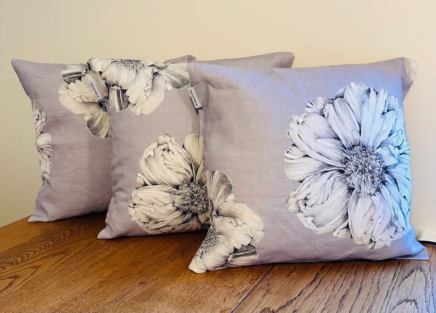 Bold Floral Cushions - Folksy