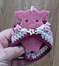 Pig in blanket hanging decoration, humorous, funny, secret Santa, small gift - Image 6