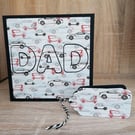 Dad Birthday Card. Cars. 
