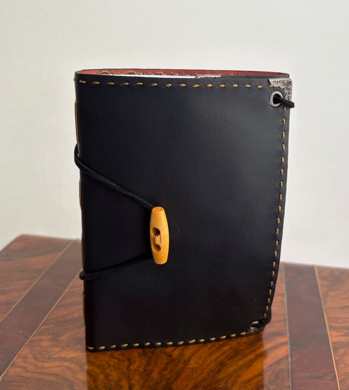 Handbound notebook  or journal - black
