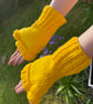 Fingerless Sunshine Mittens  - Image 7
