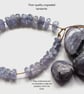 A Grade 40ct Genuine Tanzanite Sterling Silver Necklace  - Image 9