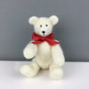 SALE - Collectable needle felted teddy bear - white
