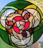 Unity and Strength Stained Glass Hanging Piece