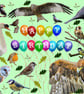 Bird Watchers Birthday Card A5  - Image 2