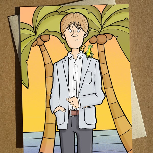 Humphrey Goodman - Death in Paradise Greeting Card A6 - Funny Birthday Card