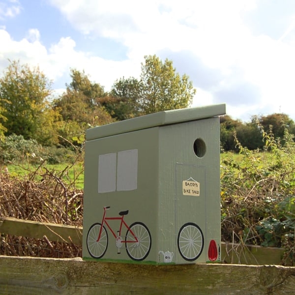 Bike Shed Bird Box