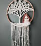 Macrome Dreamcatcher with red hair doll
