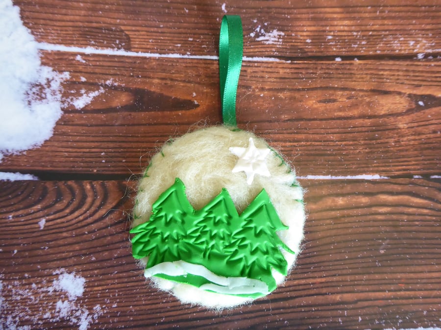 Winter Forest Christmas Decoration