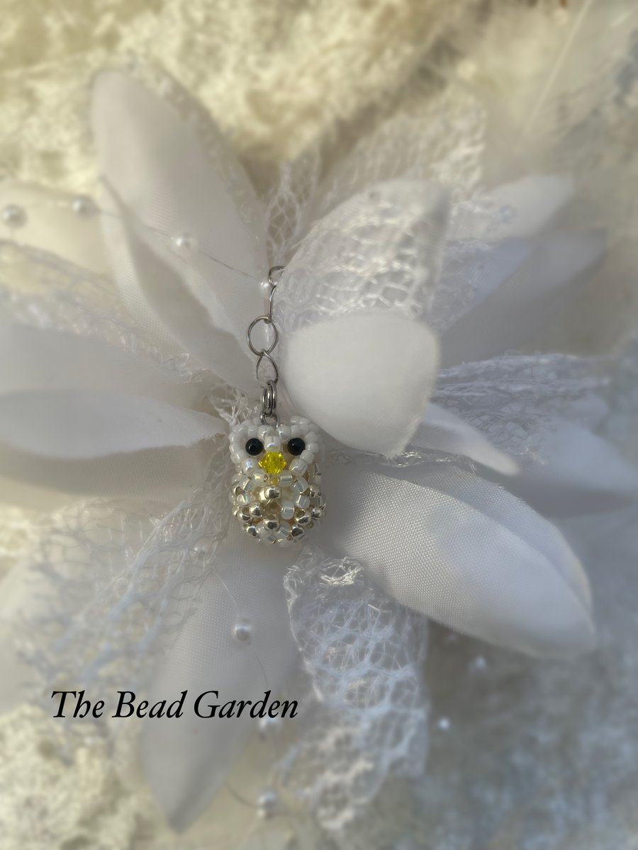 Little barn owl charm