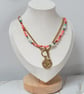 Goddess of The Sea Gemstone Beaded Necklace - Image 3