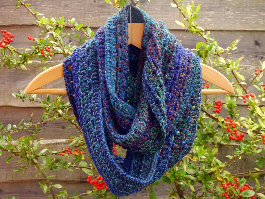 Crochet Infinity Scarves