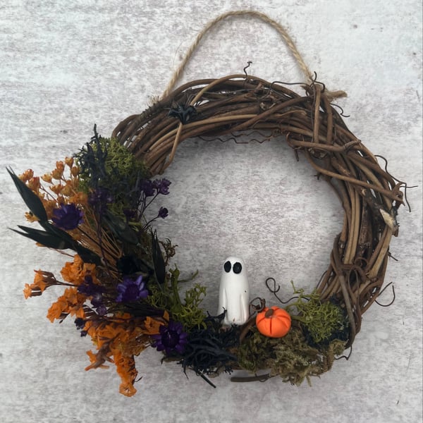 Halloween mini wreath 