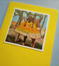 Mini Notebook featuring Bunny Characters Degas Ballerinas - Image 2