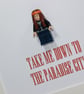AXL ROSE - Framed custom Lego minifigure - Guns n Roses - Paradise City - Image 3