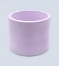 Large Lilac Round Plant Pot 15 cm, Handmade Indoor Planter - Image 6
