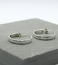 Sterling Silver Wide Hoops - Image 8