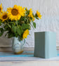 innerwords … Leather Bound Journal, pale blue (Folksy127) - Image 3