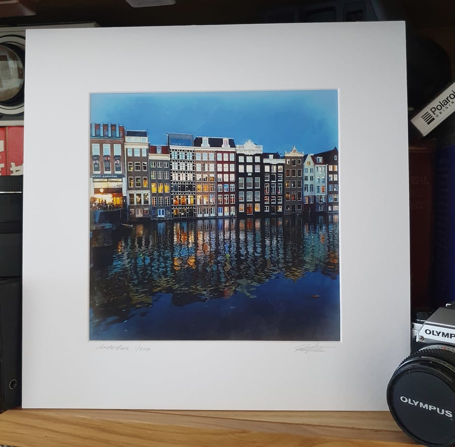  Wonky Buildings, Amsterdam Fine Art Archival print Limited Edition of 250 