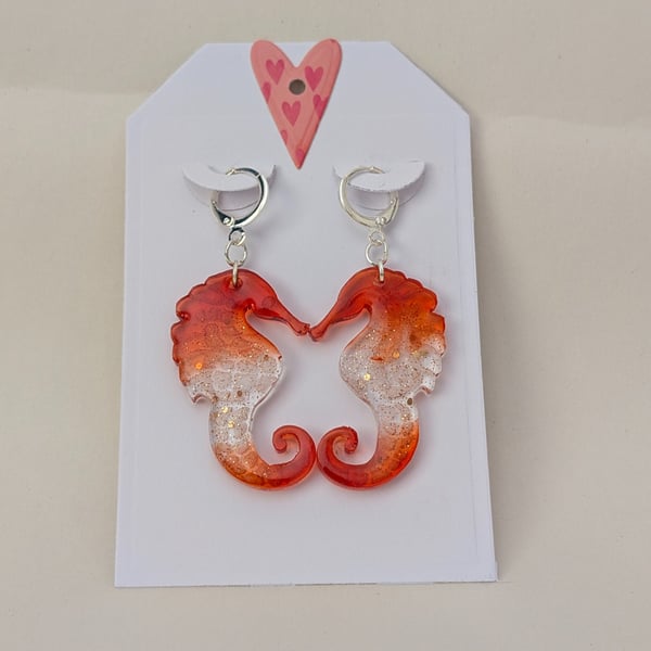Sea Horse Shaped Earrings