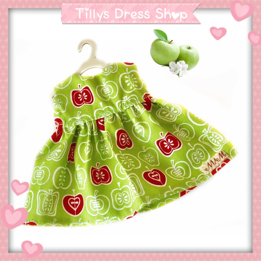 Green Apple Dress - reserved for Sue
