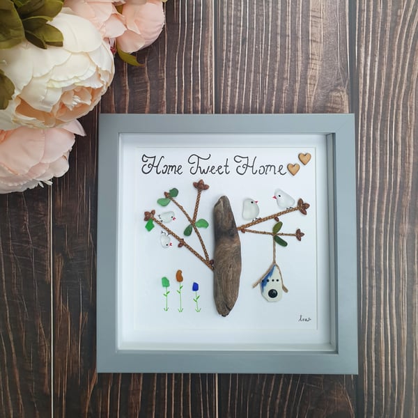 Seaglass, seapottery and driftwood family Home Tweet Home