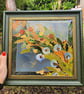 Glass painting Floral wall art Waiting for the Autumn - Image 2
