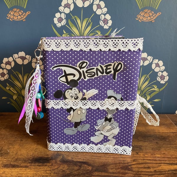 Disney Characters Altered Book Junk Journal