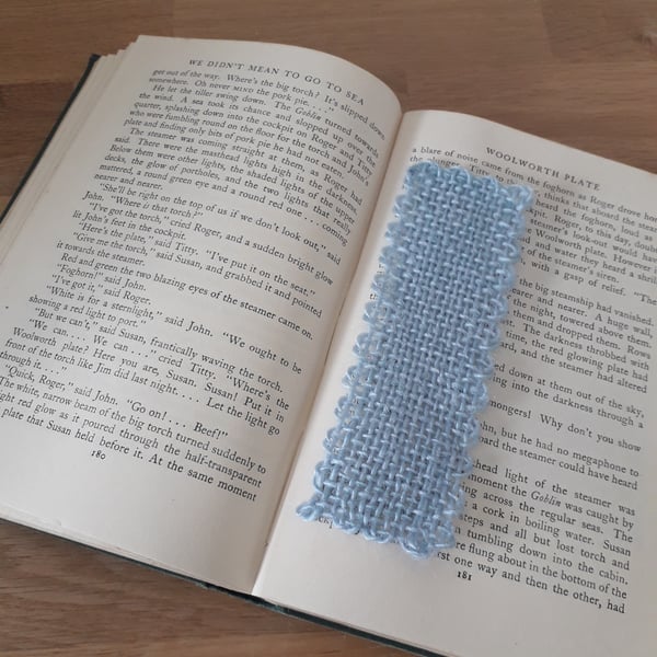 Handwoven Bookmark with 10% Alpaca