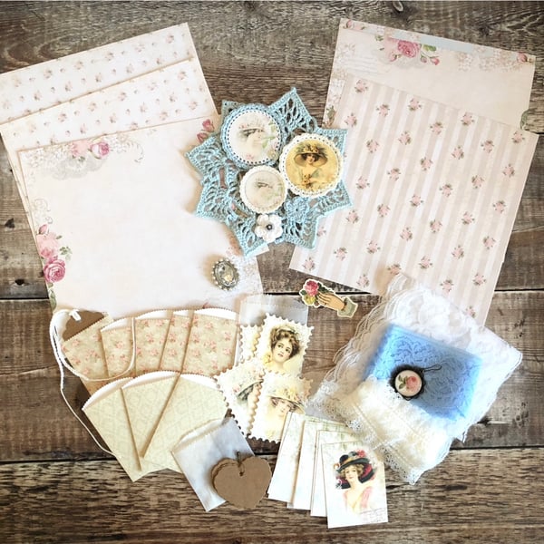 Vintage ladies inspiration kit