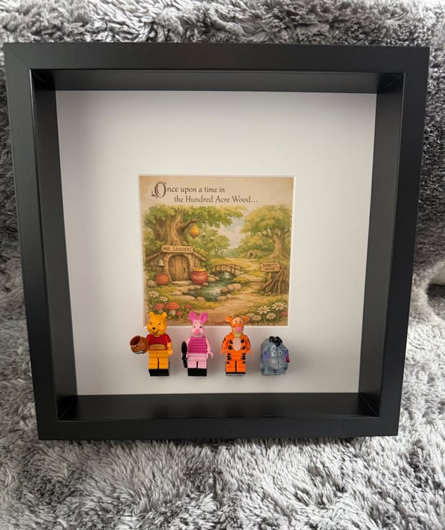 Winnie Bear Brick Frame