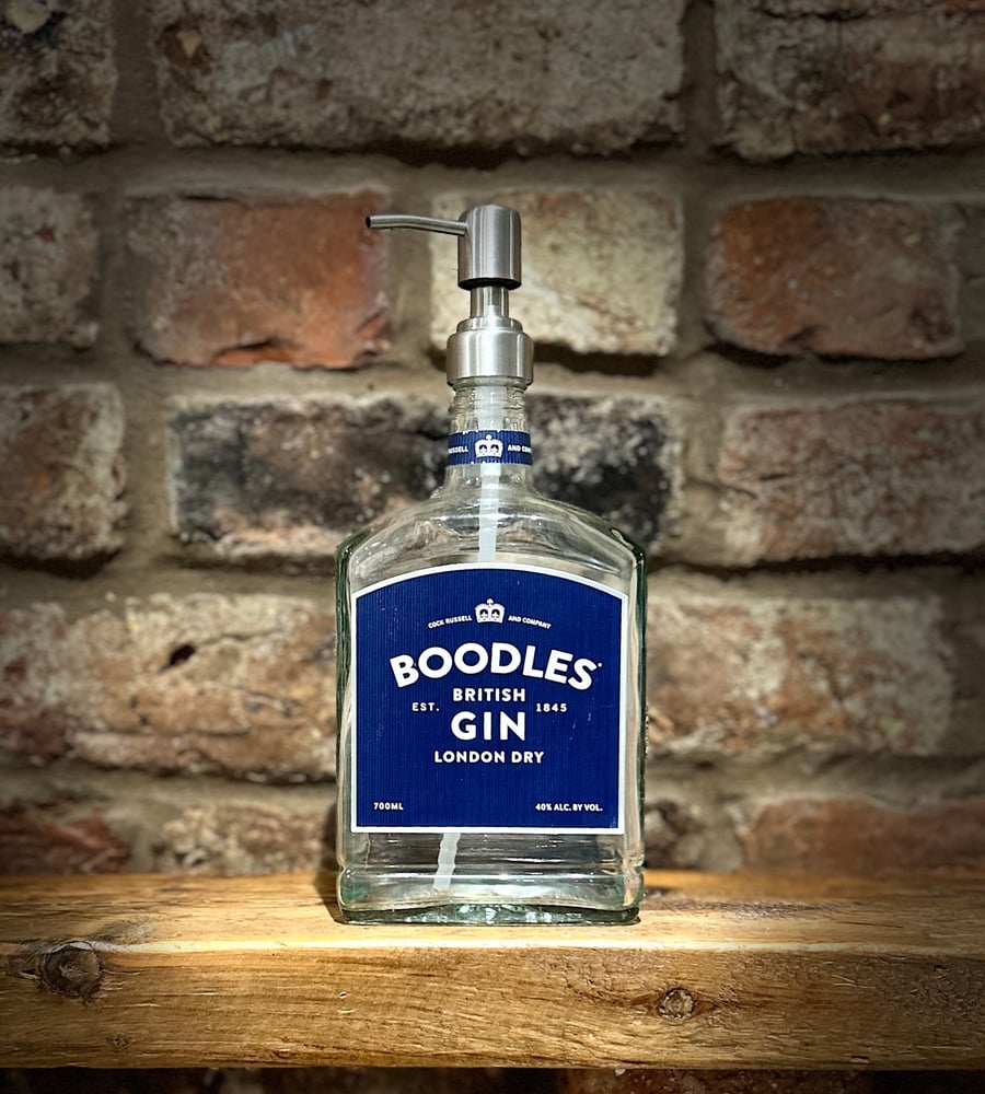 Gin Bottle Soap Dispenser 