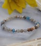 Labradorite & Aqua quartz & Kyanite Bracelet - Image 4