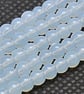 Opalite Beads 8mm Round, Synthetic White Opal, Jewellery Making Supplies - Image 10