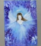 originalart hand painted angel painting ( ref FA 204 A1 )