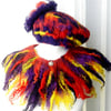   SALE...  Hand Felted, Wool Jewelry felted BROOCHES FELTED -100% WOOL MERINO