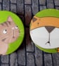 Picture Book  Badge - Cats - Image 1