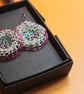 White domes earrings  - Image 6