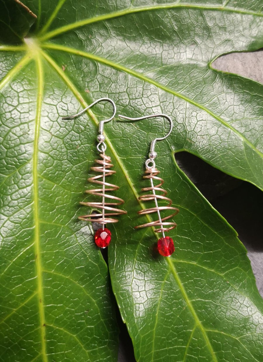 Christmas Tree Earrings